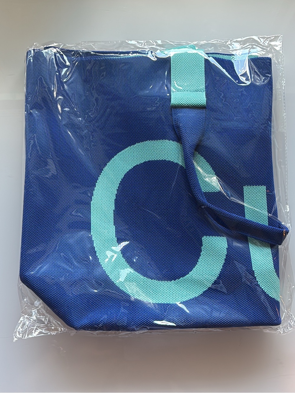 Curve By Sean Brown Tote ~ Azure